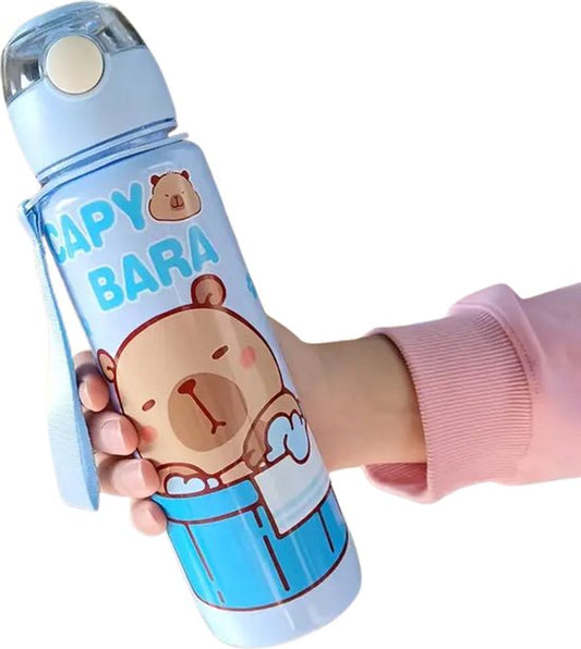 Capybara Waterfles 700ml - Blauw