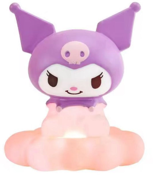 Kuromi nachtlamp Paars - Wolk
