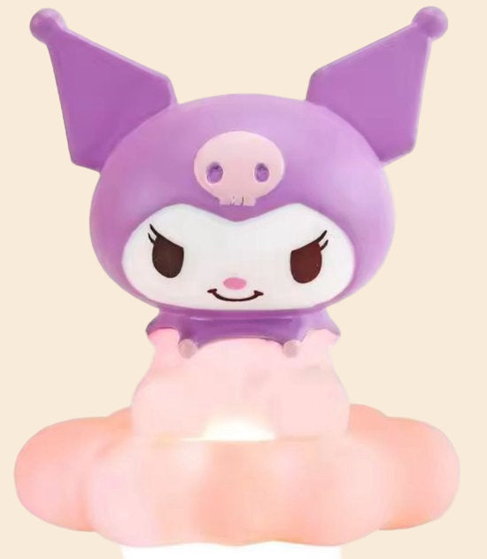 Kuromi nachtlampje wolk ±10cm