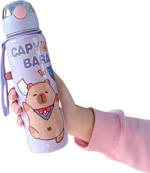 Capybara Waterfles 700ml - Paars
