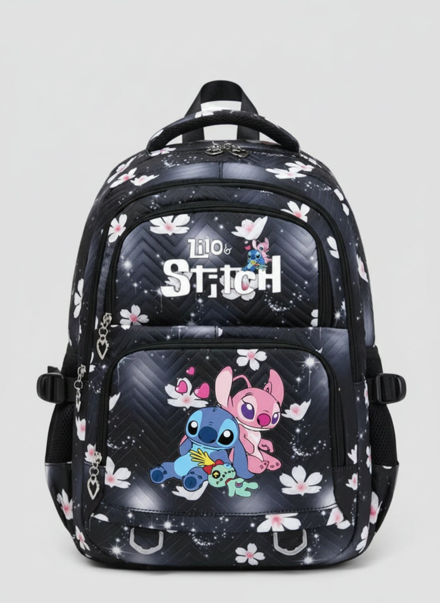 Stitch Rugtas zwart 44cm