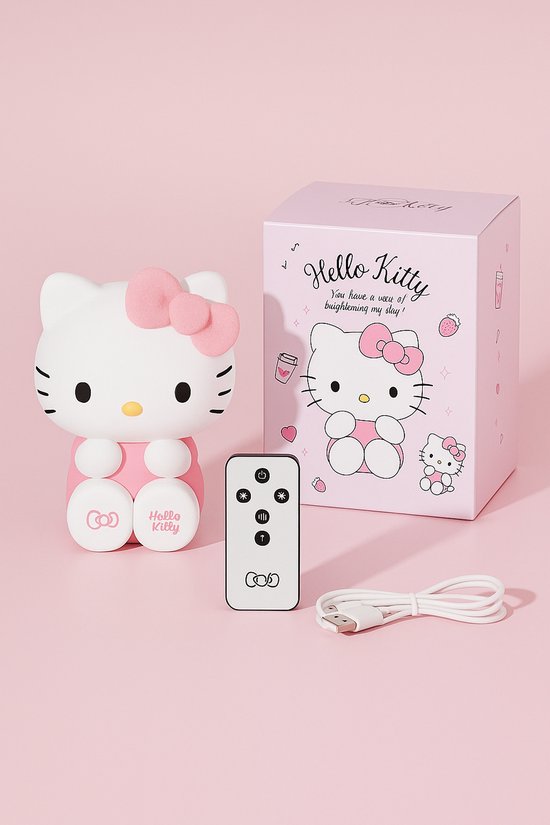 Hello Kitty nachtlamp touchfunctie