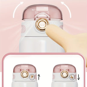 Hello Kitty Soft Pink Vacuüm Beker - 500ml
