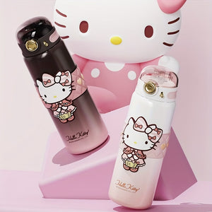 Hello Kitty Soft Pink Vacuüm Beker - 500ml