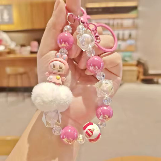 Labubu Kralen Steutelhanger - Roze
