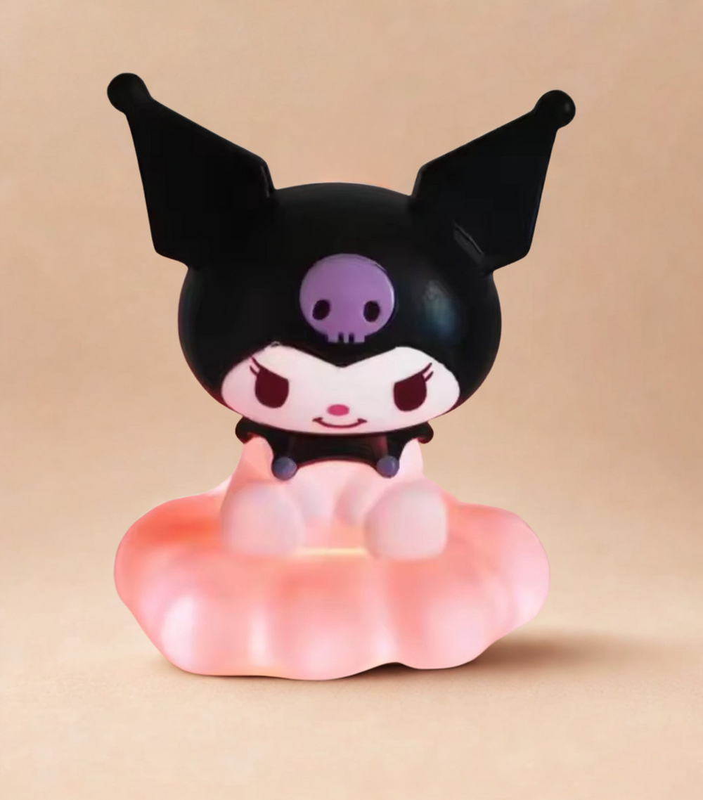 Kuromi nachtlampje wolk ±10cm