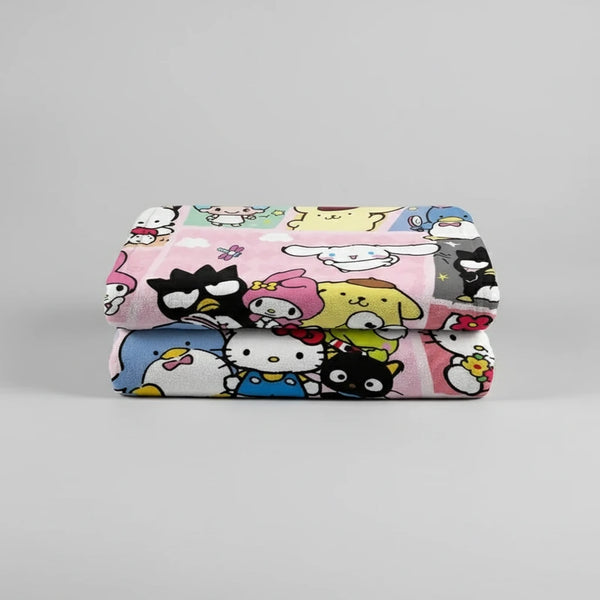 Sanrio & friends deken - 130x150 cm