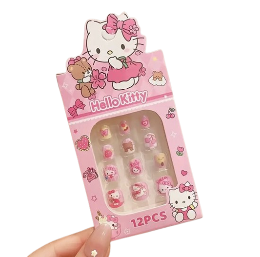 Hello Kitty plaknagels