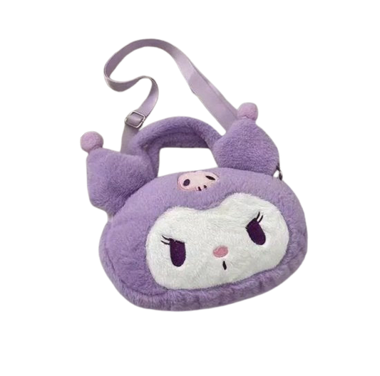 Kuromi crossbody tas | paars