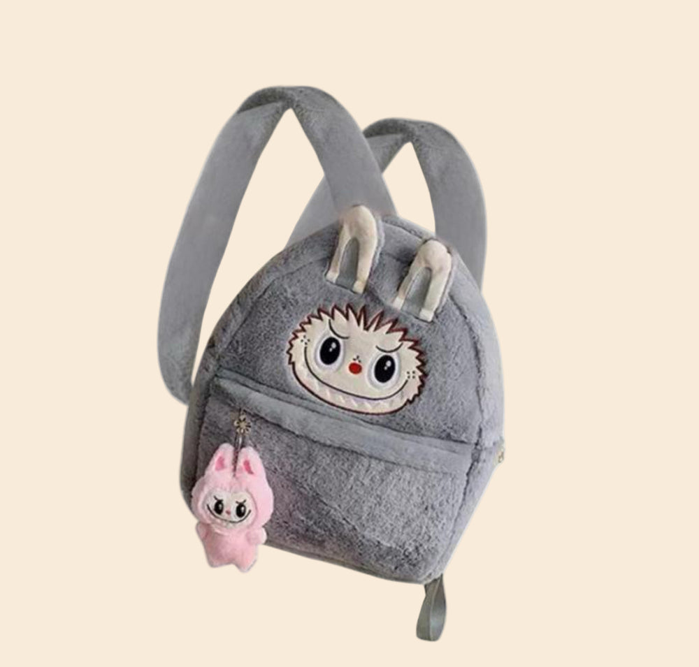 Labubu + knuffel rugzak