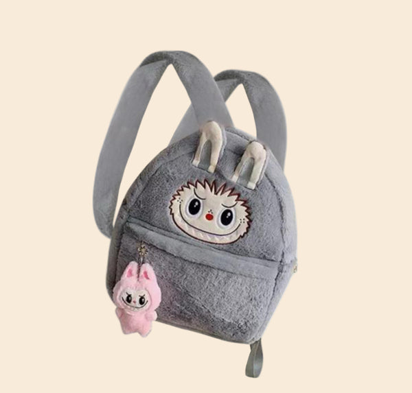Labubu + knuffel rugzak