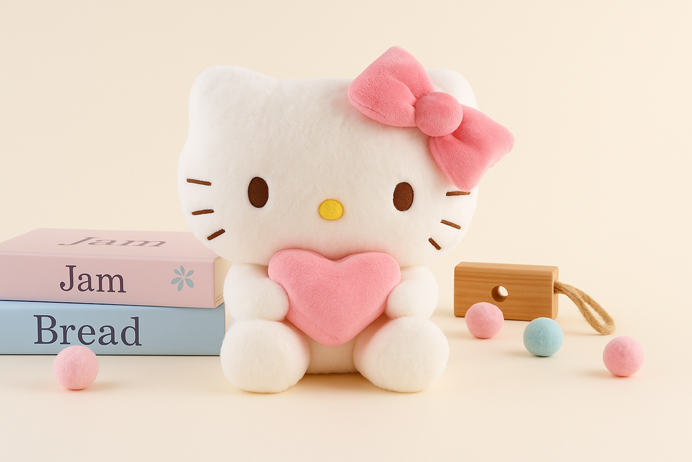 Hello Kitty knuffel | met hart