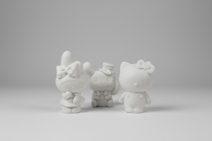Klein Sanrio spaarpot beschilderen - uitdeelcadeau - DIY