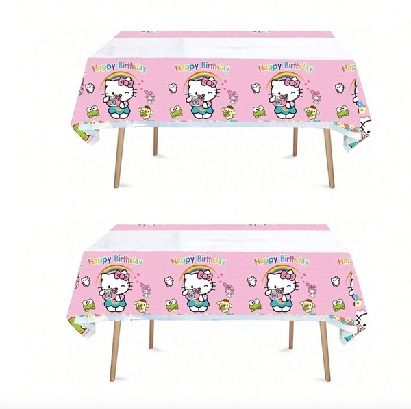 Hello Kitty verjaardagsversiering - volledig pakket 73-delig