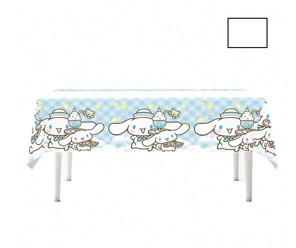 Cinnamoroll verjaardagsversiering - wegwerpserviesset 31-delig