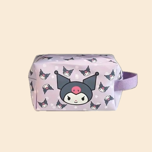 Kuromi PU Lederen Opbergtas - make-up tas - etui
