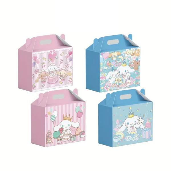 Cinnamoroll verjaardagsversiering - tratktatiedoosjes 8 stuks