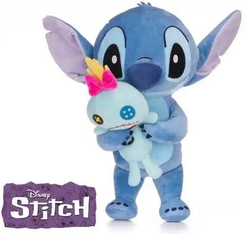 Disney Lilo & Stitch Pluche Stitch + Scrump 30cm