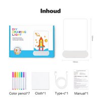 Lumio® Draadloos 3D Tekenbord - Nachtlampje Kind